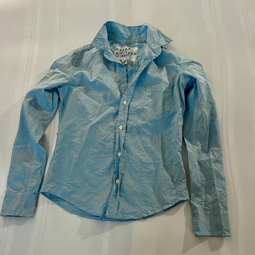 Frank & Eileen women's button up relxed shirt size XS pre owned